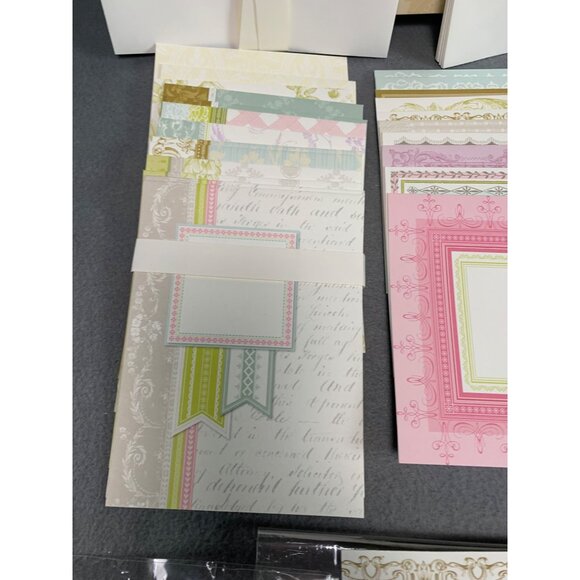 Anna Griffin Pretty Pop Up Card Making Kit Envelopes Embellishment Floral Die-C - Picture 7 of 15